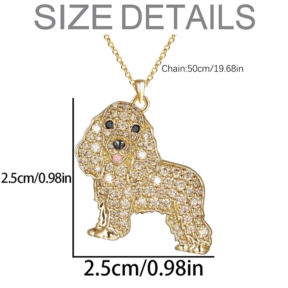Cocker Spaniel‎ Necklace - Picture 3 of 3